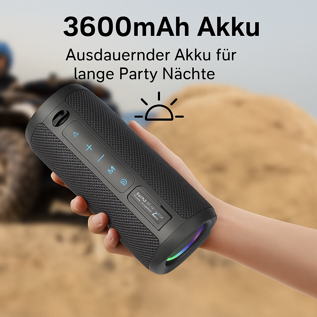 Outdoor Bass Speaker — Loud Enough to Matter